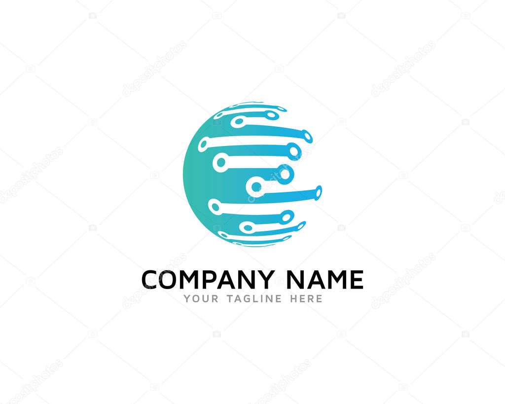 Technology Professional Logo Icon Design