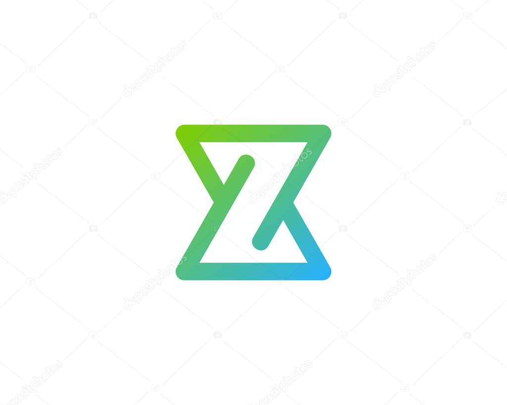 Letter z  Icon Logo Design Element