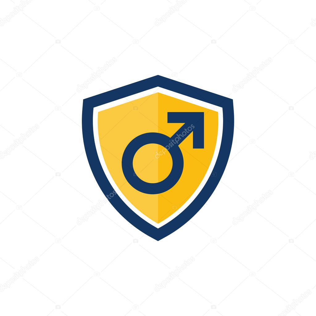 Guard Male Man Logo Icon Design