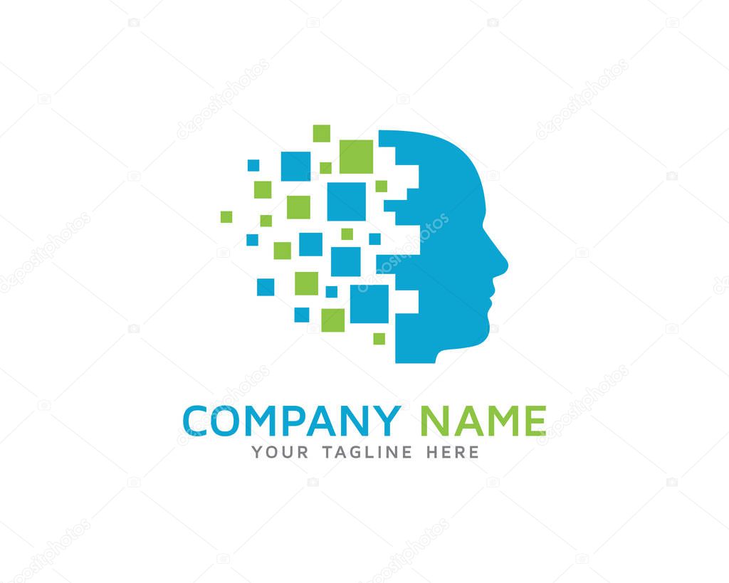 Head Professional Logo Icon Design