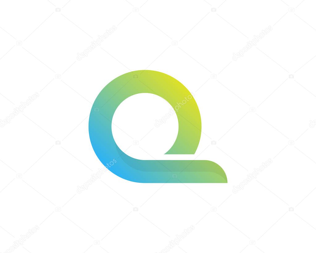 Letter Q  Icon Logo Design Element