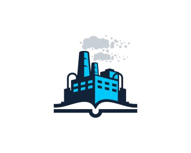 Sayfa fabrika Logo simge tasarım