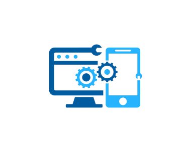 Transfer Fix ve onarım Logo simge tasarım