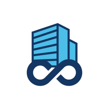 Bina Infinity Logo simge tasarım