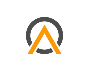 Harf Bir logo simgesi tasarımı