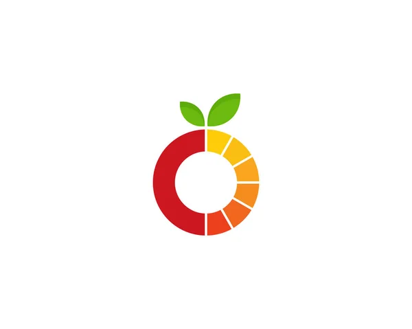 Fruit Logo Icon Design — Stock Vector