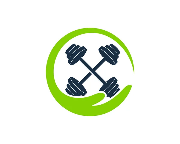 Halter Logo Simgesi Tasarım Bakım — Stok Vektör