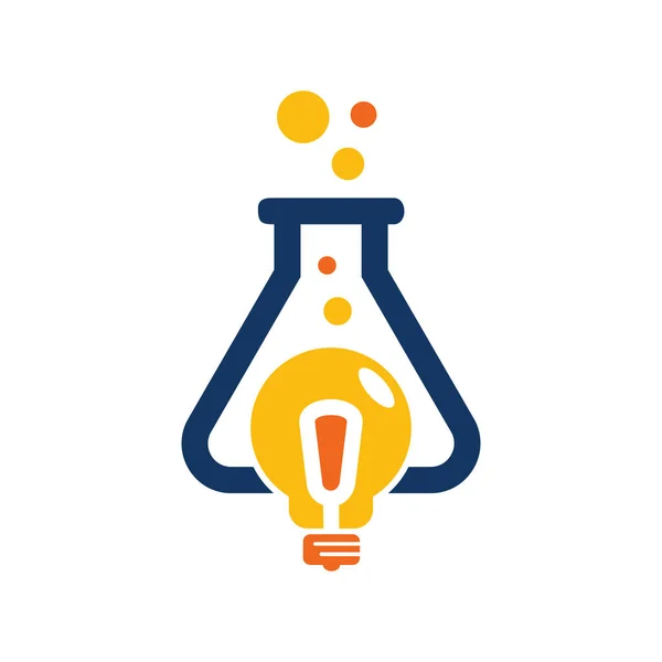 Lab Idé Logotypen Ikon Design — Stock vektor