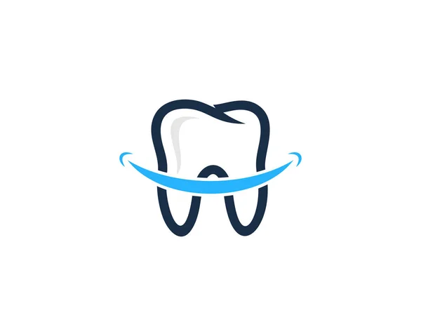 Design Ícone Logotipo Dentário —  Vetores de Stock