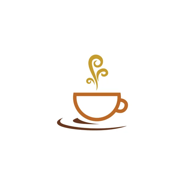 Logo Café Icône Design — Image vectorielle