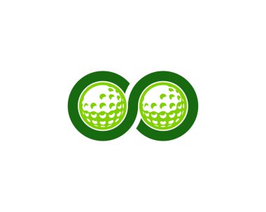 Infinity Golf Logo simge tasarım