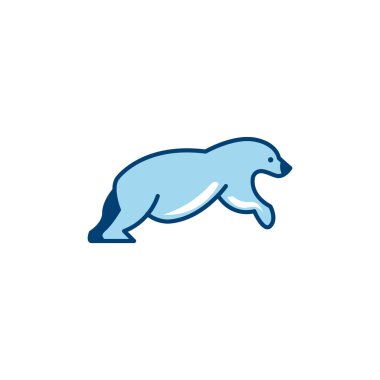 Logo simgesi tasarım ayı