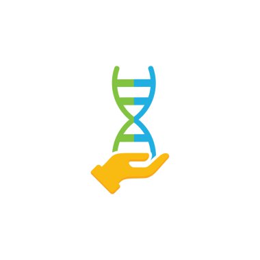 DNA bakım Logo simge tasarım