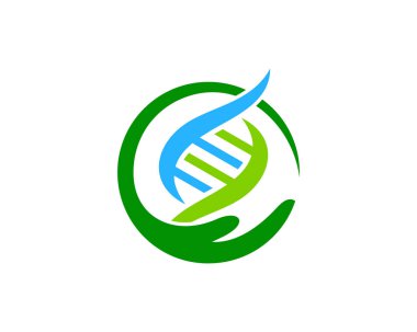 DNA Logo simgesi tasarım bakım