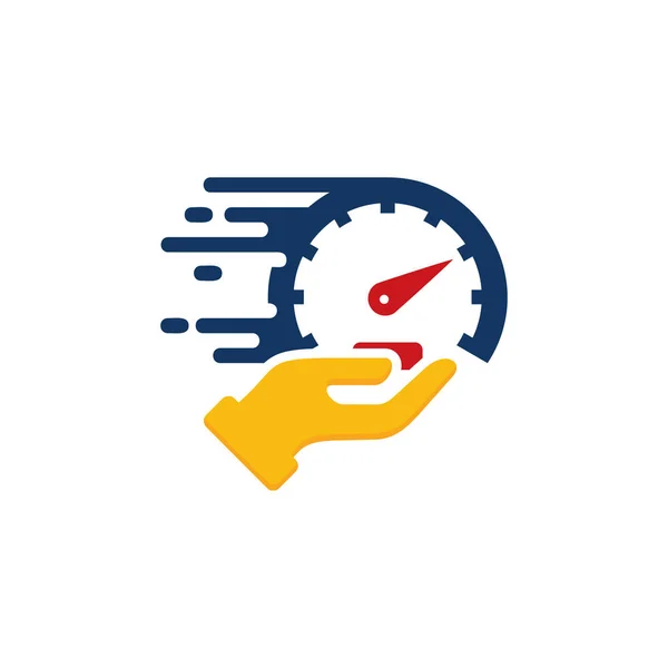 Speed Care Logo Icon Design — Stock Vector
