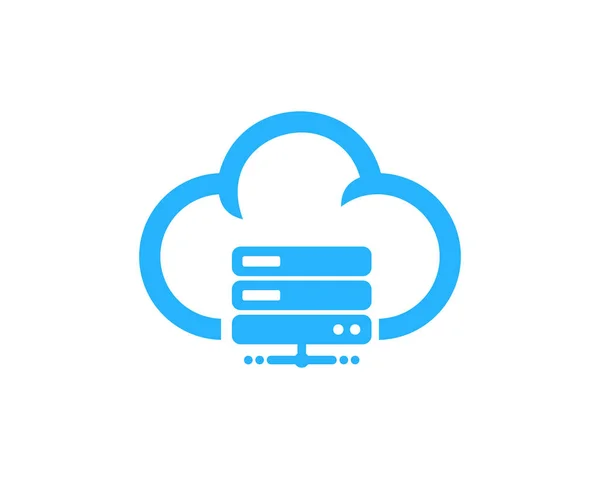 Projekt Logo Chmury — Wektor stockowy