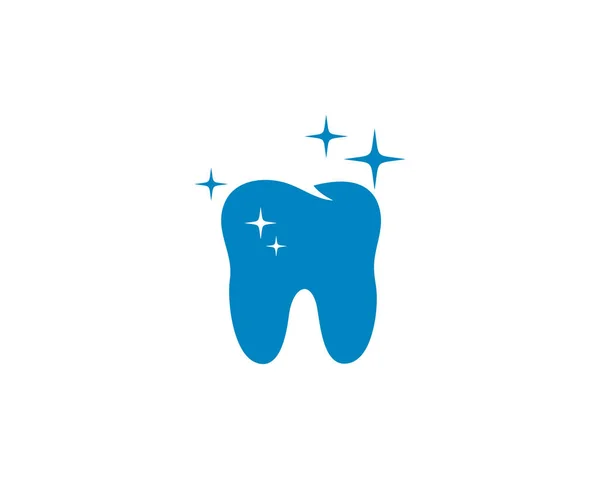 Diseño Del Icono Del Logotipo Dental — Archivo Imágenes Vectoriales