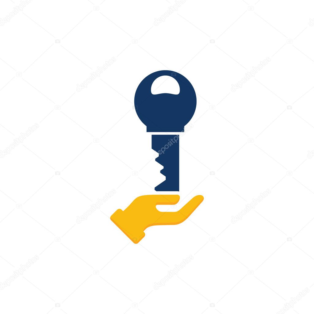 Key Care Logo Icon Design