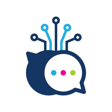 Sohbet Digital logosu simgesi tasarım