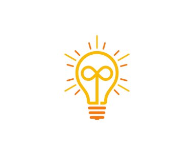 Sonsuz fikir Logo simge tasarım