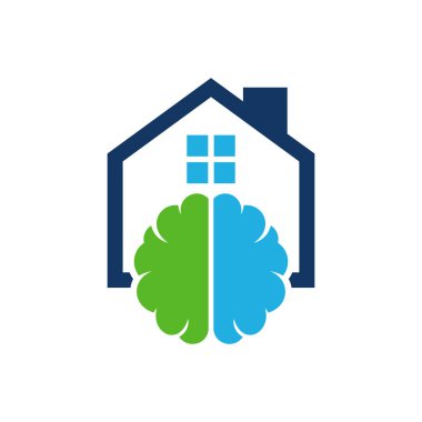 Emlak beyin Logo simge tasarım