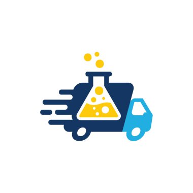 Laboratuvar teslim Logo simge tasarım