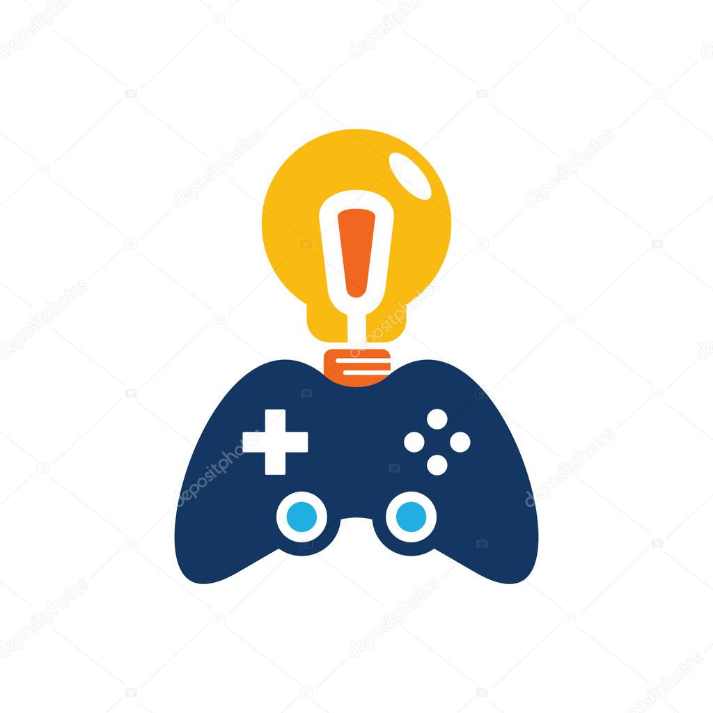 Idea Game Logo Icon Design