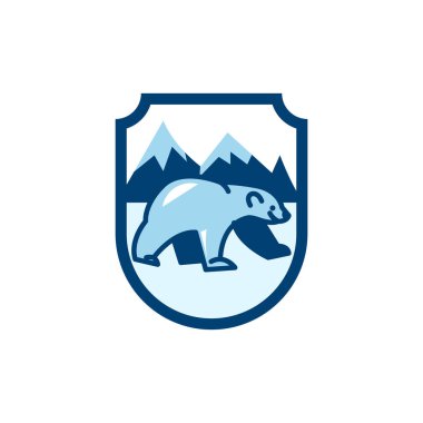 Logo simgesi tasarım ayı