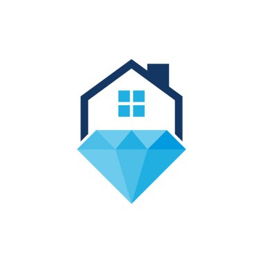 Diamond House logosu simgesi tasarım