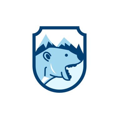 Logo simgesi tasarım ayı