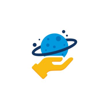 Planet bakım Logo simge tasarım