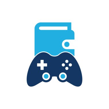 M-cüzdan oyun Logo simge tasarım