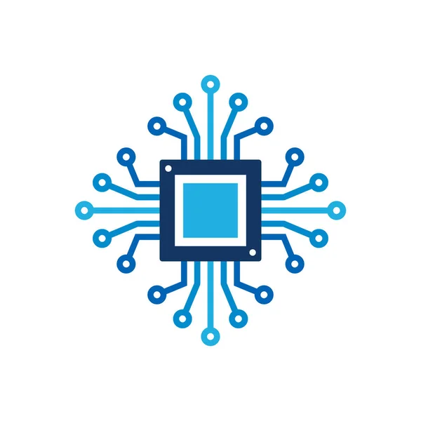Chip Digital Logo Icon Design
