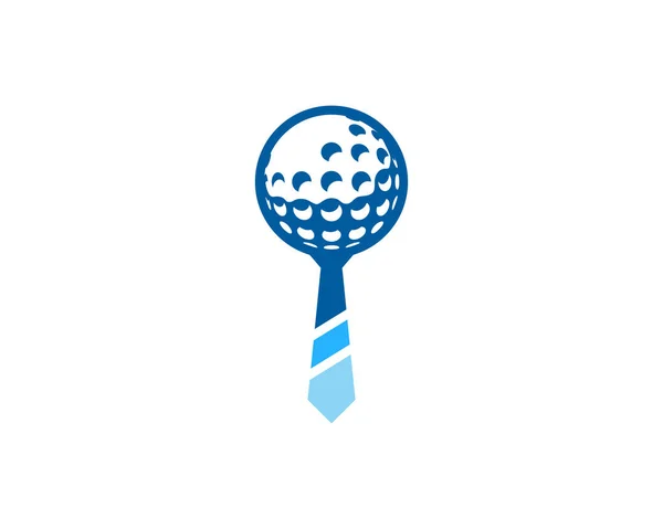 Lavoro Golf Logo Icona Design — Vettoriale Stock