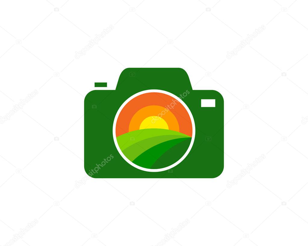 Photography Farm Logo Icon Design