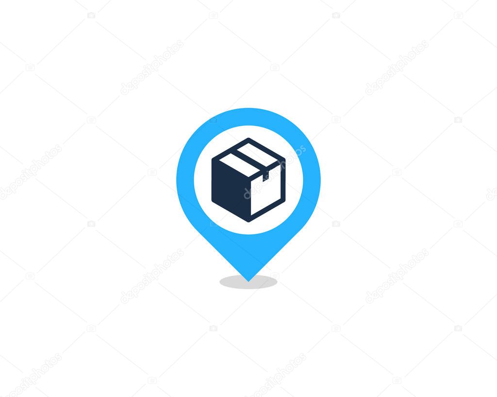 Point Box Logo Icon Design