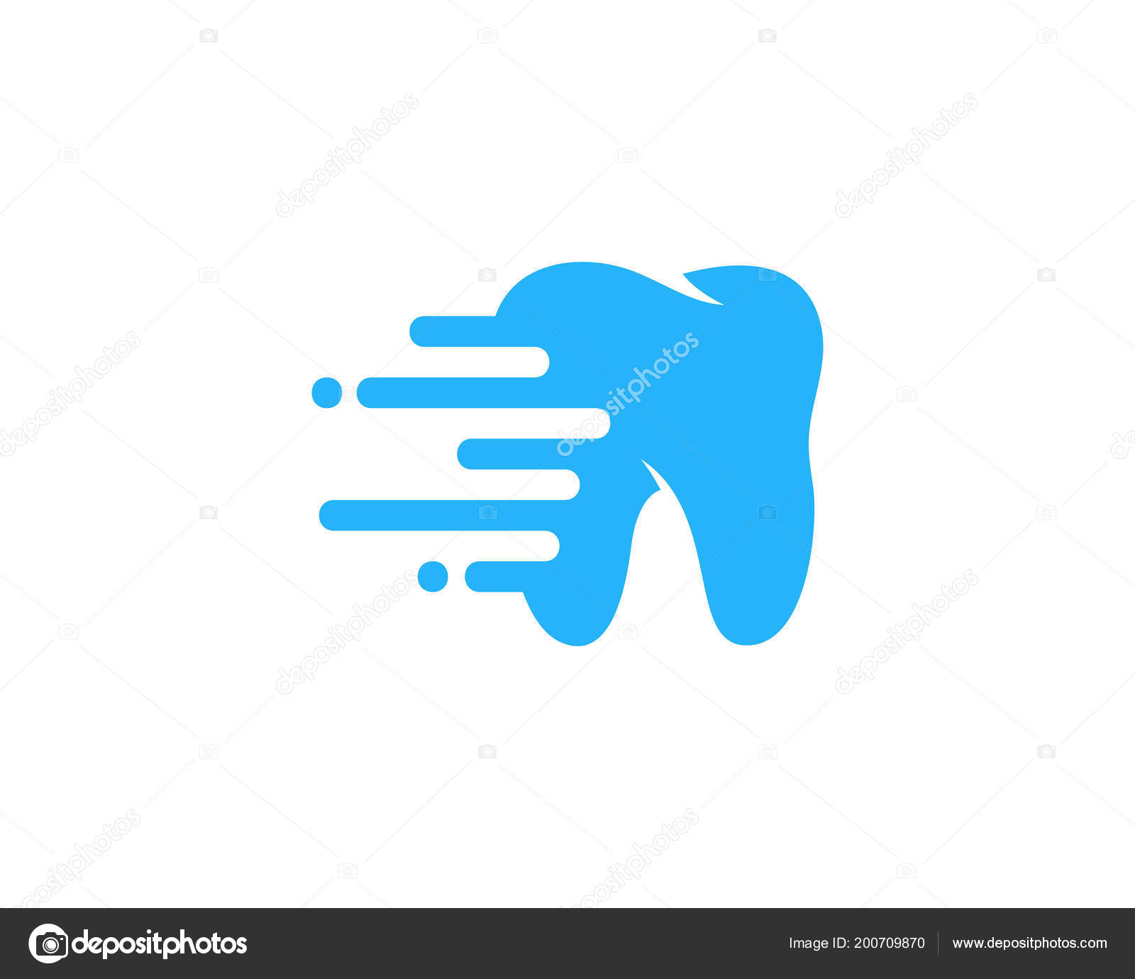 Speed Dental Logo Icon Design Stock Vector Image by ©putracetol 200709870