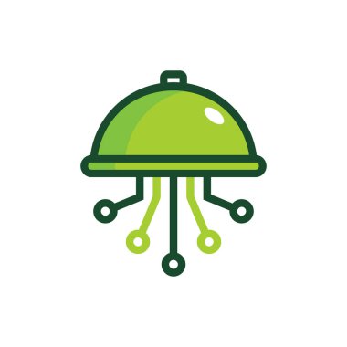 Gıda Digital logosu simgesi tasarım