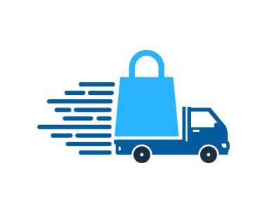 Dükkanı teslim Logo simge tasarım