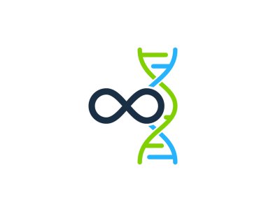 Infinity Dna Logo simge tasarım