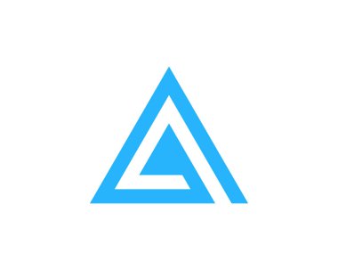 Harf Bir logo simgesi tasarımı