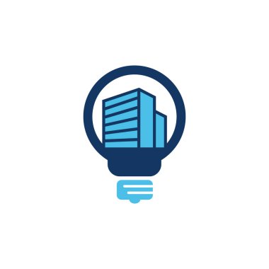 Bina fikir Logo simge tasarım