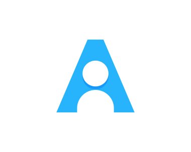 İnsanlar bir Logo simgesi tasarım mektup