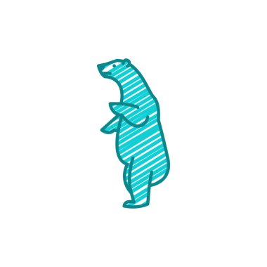 Logo simgesi tasarım ayı