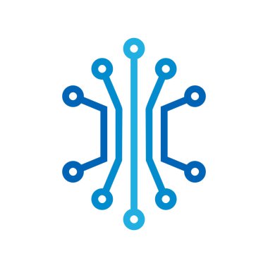 Digital logosu simgesi tasarım