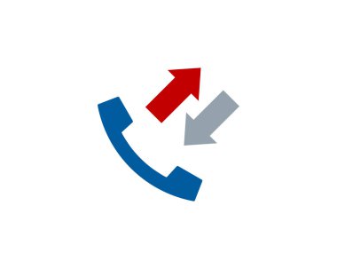 Ok çağrı Logo simge tasarım