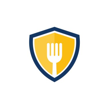 Kalkan gıda Logo simge tasarım