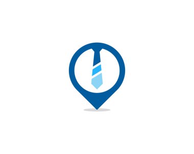 İş Logo simgesi tasarım. Vektör çizim
