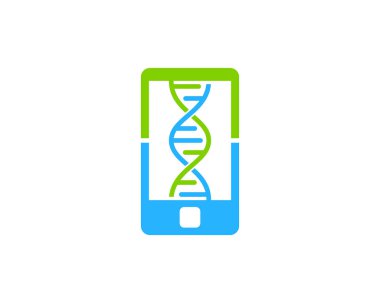 Smartphone Dna Logo simge tasarım