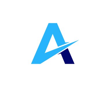 Harf Bir logo simgesi tasarımı